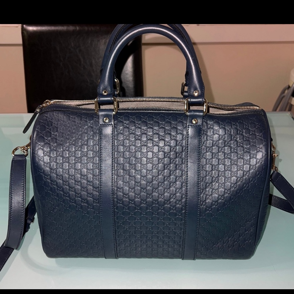 GUCCI MICRO GUCCISSIMA LEATHER TOTE BAG